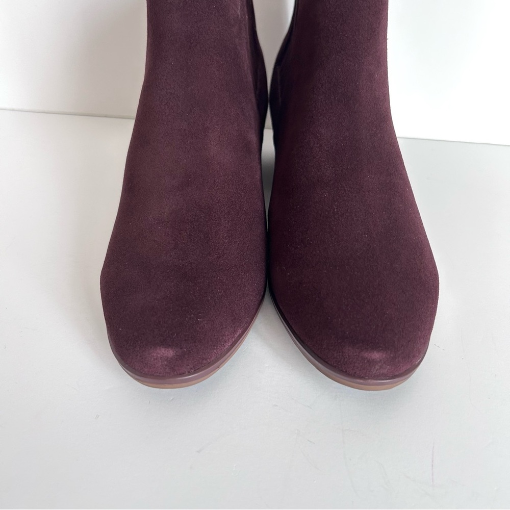 🍒J. Crew Factory Waterproof Brown Suede Boots. Size: 7 - Picture 10 of 12